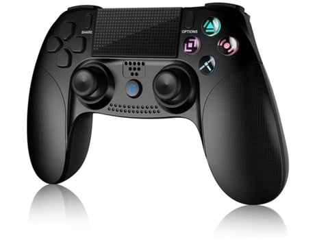 Controlador PS4, Controlador inalámbrico Bluetooth para PS4 con función USB recargable, Auriculares de audio de 3.5 mm, Gamepad de pantalla