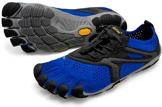 Vrun Zapatillas Hombre para vibram fivefingers running azul corrida eu 46