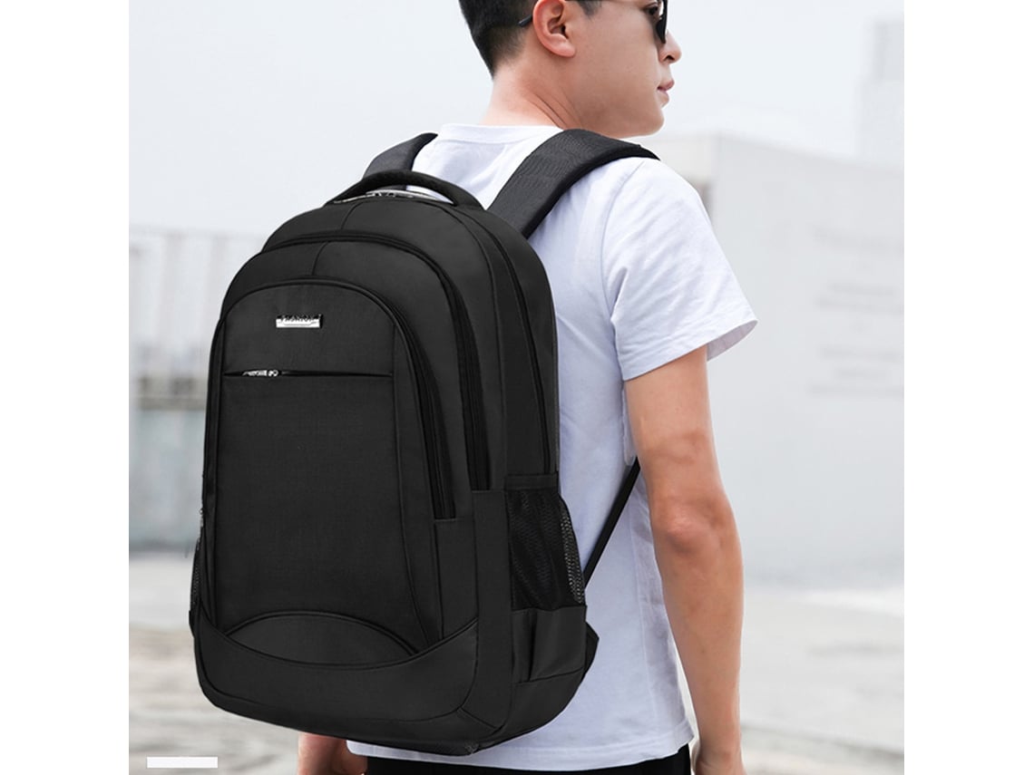 Mochila de viaje para portatil antirrobo para llevar en la universidad para mujeres y hombres mochila escolar color negro Worten.es