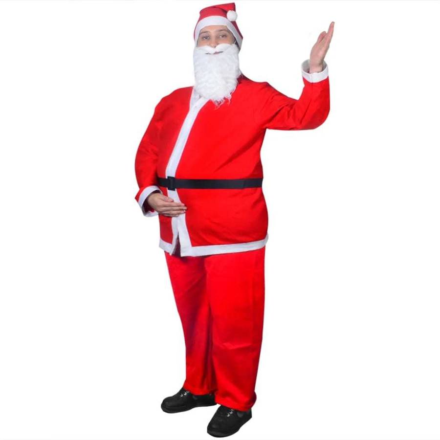 Disfraz de Hombre VIDAXL Papá Noel (Tam: Único)