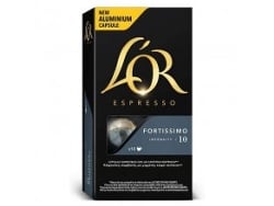 Cápsulas de café L'OR Fortissimo 10