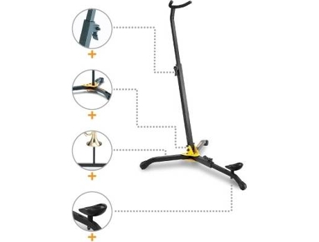 Soporte HERCULES Clarinete Baixo y Fagote Ds561B