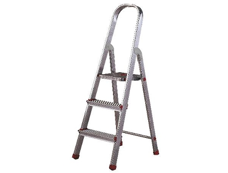 Escalera doméstica plegable de 2 peldaños Silverline