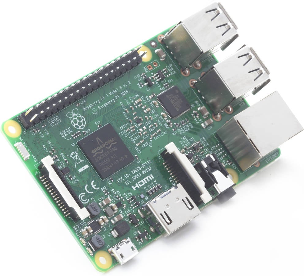 Mini PC RASPBERRY PI 3 Modelo B+ (ARM Cortex A53 - 1 GB RAM - Videocore IV)