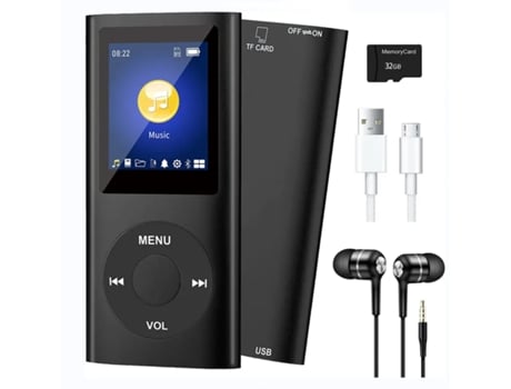 Lector MP3 OHPA MX-895 Negro 32G 