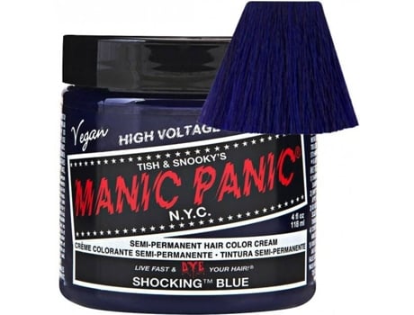 Comprar en oferta Manic Panic Semi-Permanent Hair Color Cream - Shocking Blue (118ml)