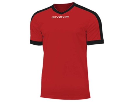 Camiseta de Hombre para Fútbol GIVOVA Revolution Rojo (3XS años)