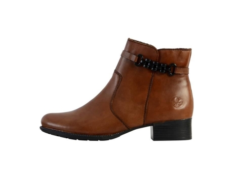 Botas de Mujer RIEKER Piel Marrón (37)