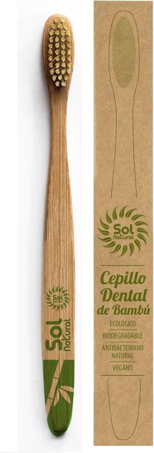 Cepillo de Dientes SOL NATURAL Bambu