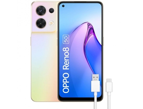 Smartphone OPPO Reno8 (6.43'' - 8 GB - 256 GB - Dorado)