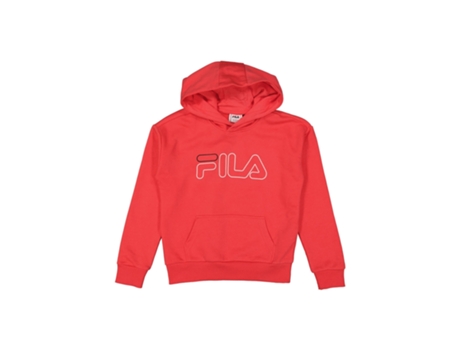 Chaqueta de Niña FILA Capucha Samassi Rojo (13/14 Años)