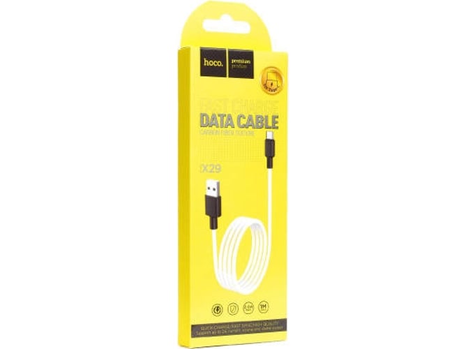 Cable HOCO X29 (Tipo C - 1 m - Blanco)