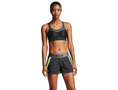 Sujetador Deportivo de Mujer UNDER ARMOUR de Sport High Crossback Gris para (Talla: 95C)