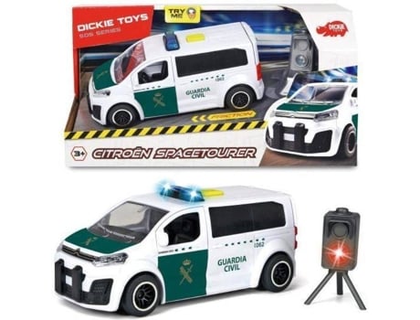 Coche Simba Toys españa guardia civil fugoneta citroen con radar