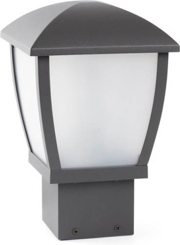 Lámpara de Exterior FARO BARCELONA Wilma (Gris Oscuro - E27 - Máx. 15W - Aluminio)