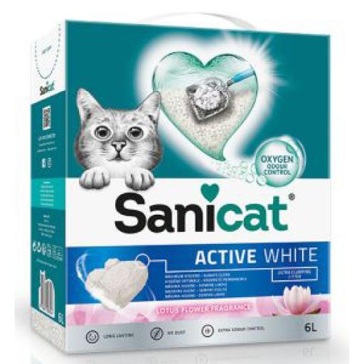 Arena para Gatos SANICAT 6 L