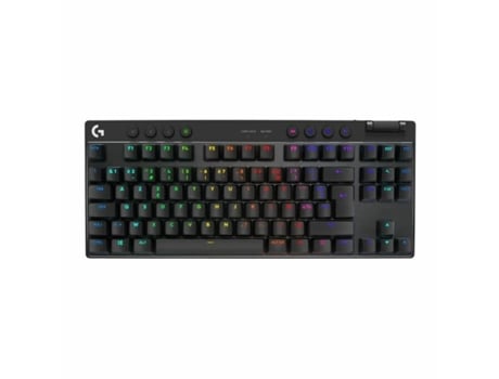 Teclado LOGITECH 920-012131 (Negro - AZERTY)