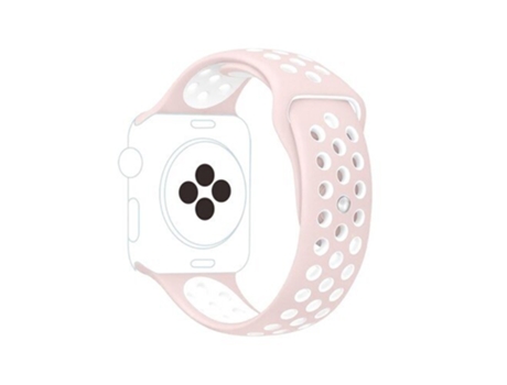 Correa deportiva GIFT4ME para OnePlus Watch 2 - Rosa / Blanco