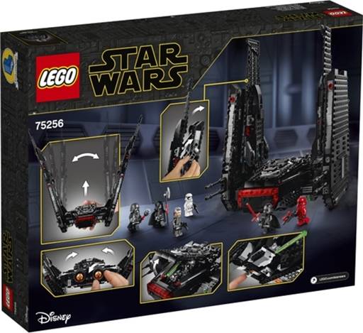 LEGO Star Wars: Lanzadera de Kylo Ren - 75256 (Edad Mínima: 10 - 1005 Piezas)