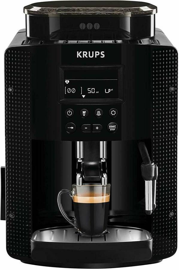 Cafetera KRUPS EA81P0 Pisa (15 bar - 3 Niveles de molienda)