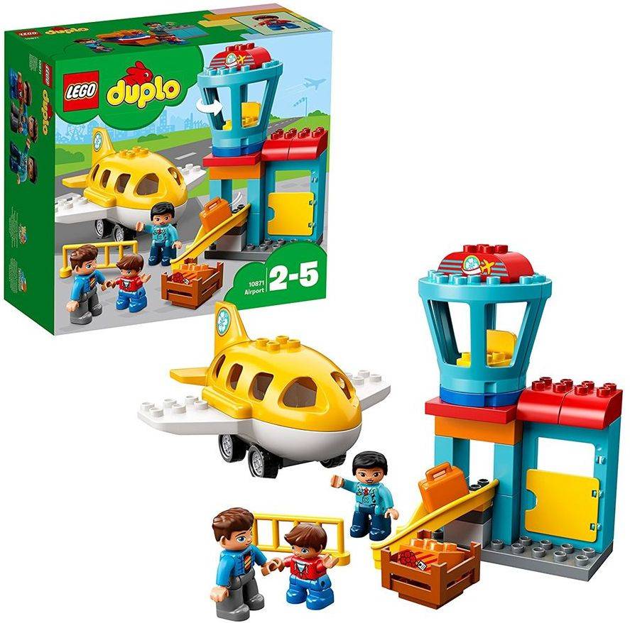 LEGO Duplo: Aeropuerto - 10871 (Edad Mínima: 2 - 29 Piezas)