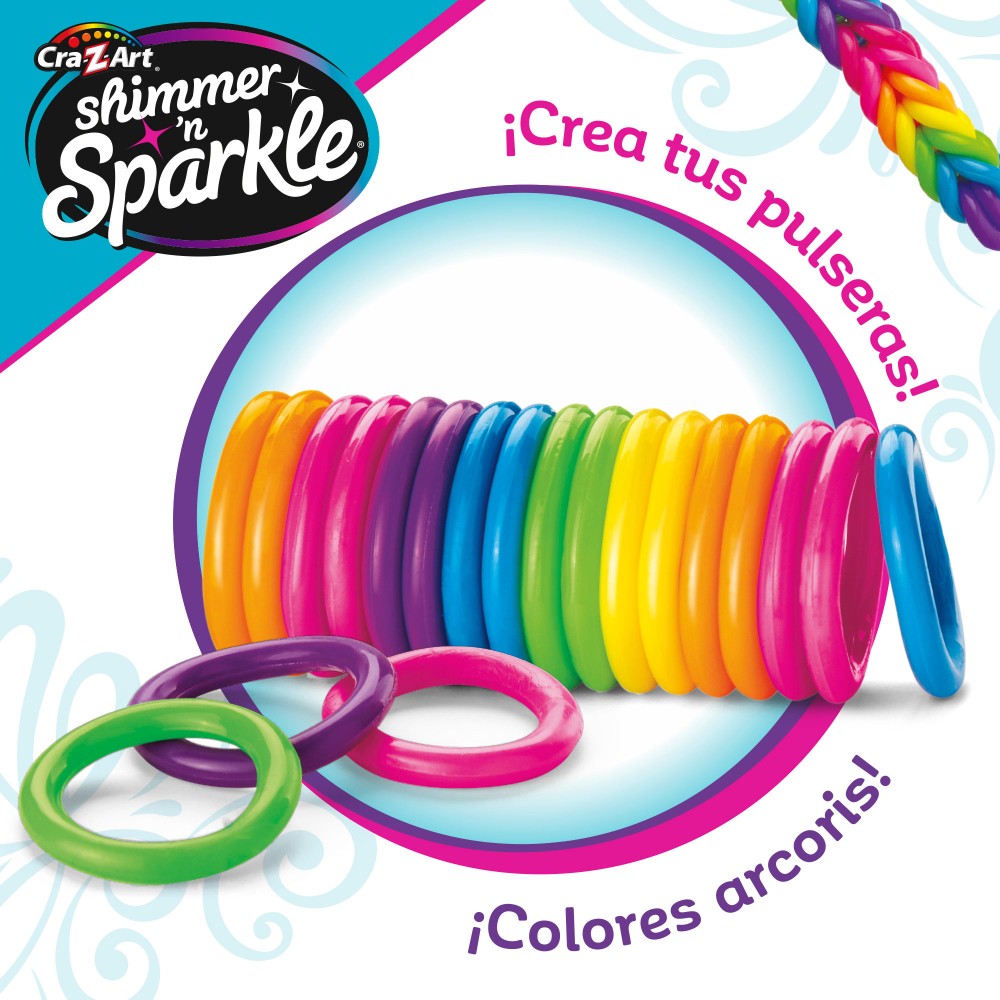 Shimmer 'n Sparkle Kit Para Hacer Pulseras Elásticas con Ofertas en  Carrefour