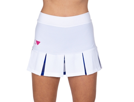 Falda DYLOW2022 Eau Blanco para Padel (Talla:XL)