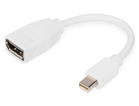 Digitus Db-340405-001-W Cable adaptador de video 0.15M Mini Displayport Displayport Blanco