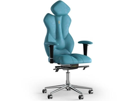 Silla de Escritorio Ergonomica KULIK SYSTEM Tejido Real (Antara - Aquamarine -130x50x50cm)