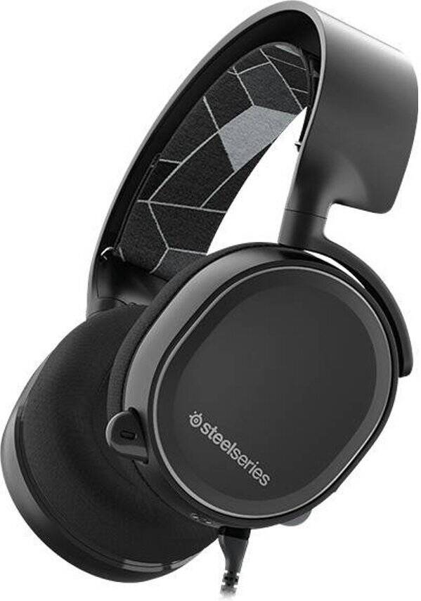 Auriculares Gaming Con Cable STEELSERIES Arctis 3 (Over Ear - Multiplataforma - Noise Cancelling - Negro)