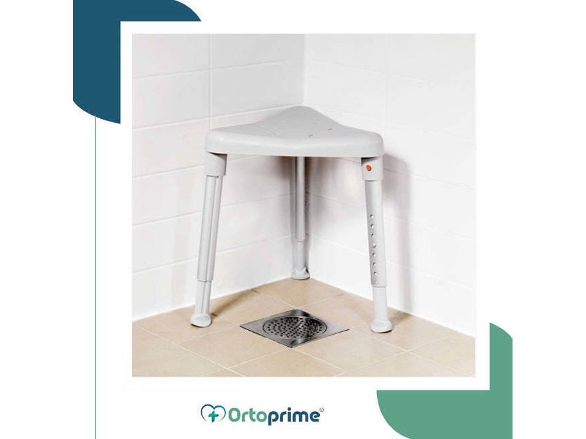 OrtoPrime Taburete de Ducha Antideslizante - Asiento de Baño