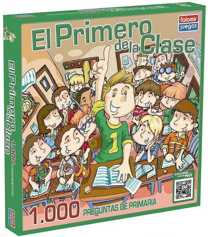 Juego Educativo JUGUETES FALOMIR El 1 De La Clase - 1000 Preguntas de Primaria