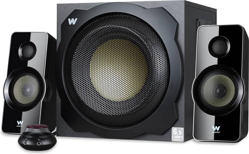 Altavoces con subwoofer WOXTER Big Bass 260 (PC - 150 W - Control de volumen)