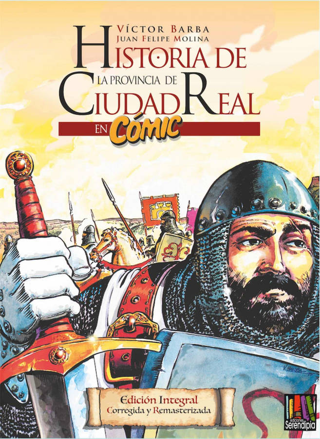 Libro Historia De La Provincia De Ciudad Real En Cómic de Víctor Barba (Español)