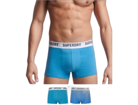 Juego de Boxers para Hombre SUPERDRY (XXL - Algodón - Multicolor)