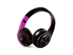 Auriculares Bluetooth YDCY Hifi Stereo Music Fm y compatible con tarjeta Sd con micrófono