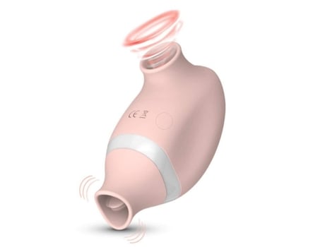 Vibrador de succión femenino, estimulador de clítoris succionador de clítoris (Rosa) VEANXIN