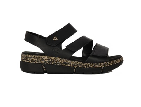 Sandalias de Mujer RIEKER Negro (36)