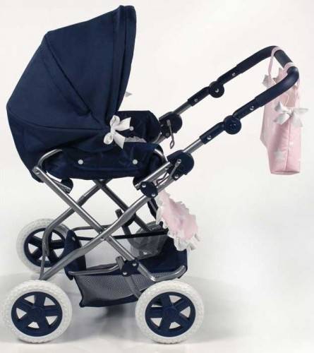 La Nina60418 Cuco con rueda carlota grande multicolor 36 x 52 cm 60418 carrito de