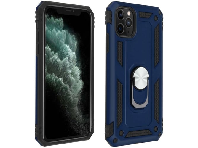 Funda iPhone 11 Pro Max AVIZAR Anillo Azul