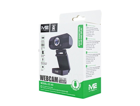 Webcam M2 Tec Plugandplay Cc-03 Negra