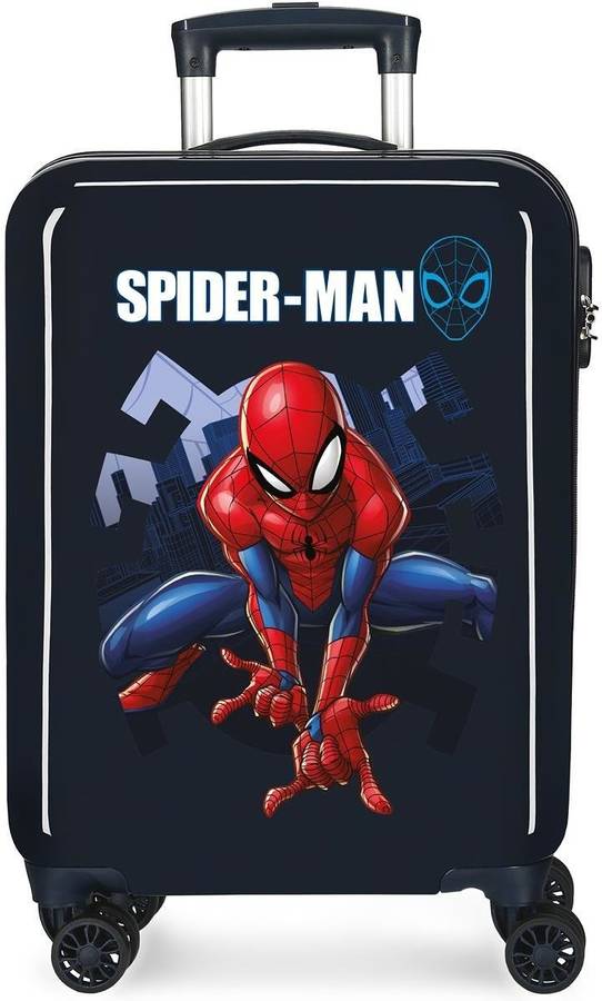 Maleta de Viaje MARVEL Marvel: Spiderman Action (Cabina - 55cm)