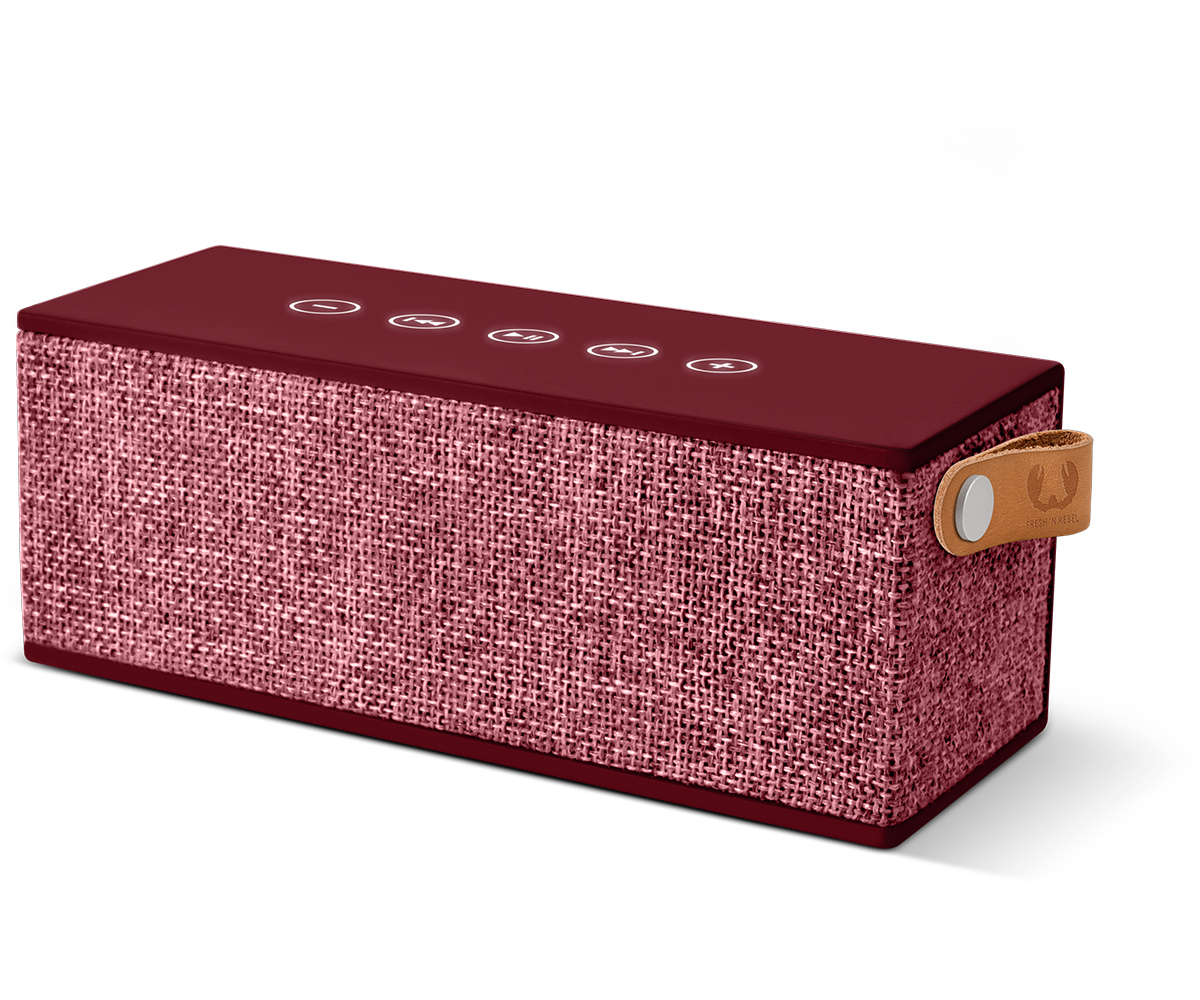 Altavoz Bluetooth FRESH 'N REBEL 1RB3000RU BRICK (Rojo - 12 W - Autonomía: hasta 20 h)