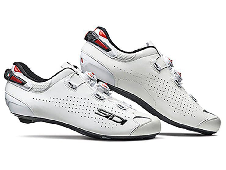 Zapatillas para Hombre SIDI Carretera Shot 2 Blanco para Ciclismo (EU 45)