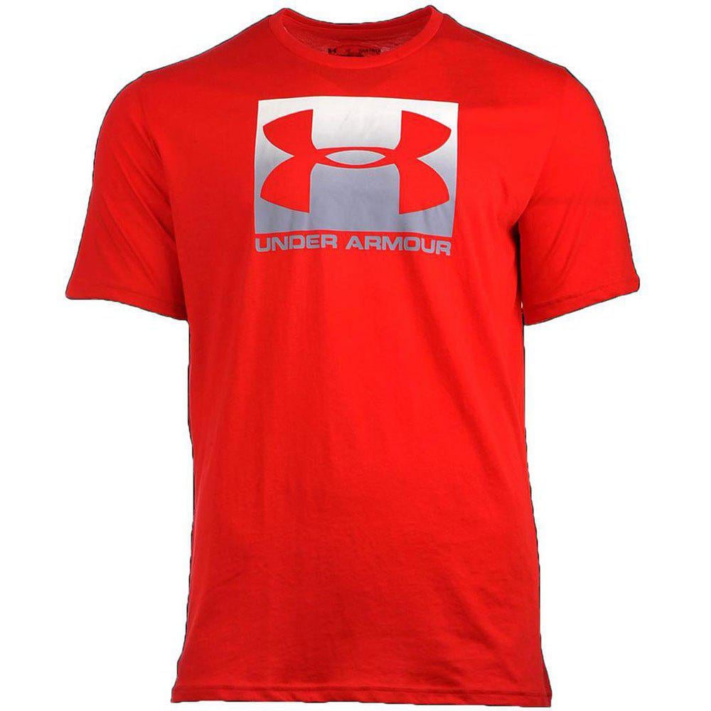 Camiseta para Hombre UNDER ARMOUR Boxed Sportstyle Rojo para Fitness (S)