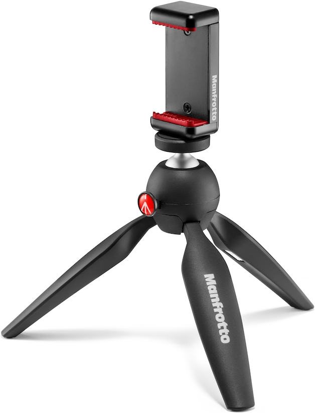 Mini Trípode MANFROTTO Pixi Smart (Tipo bola - Altura Máxima: 143 cm - Aluminio)