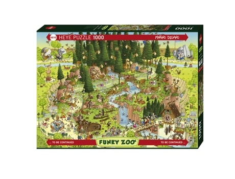 Puzzle 1000 Pcs Degano, Black Forest Habitat (9 años)