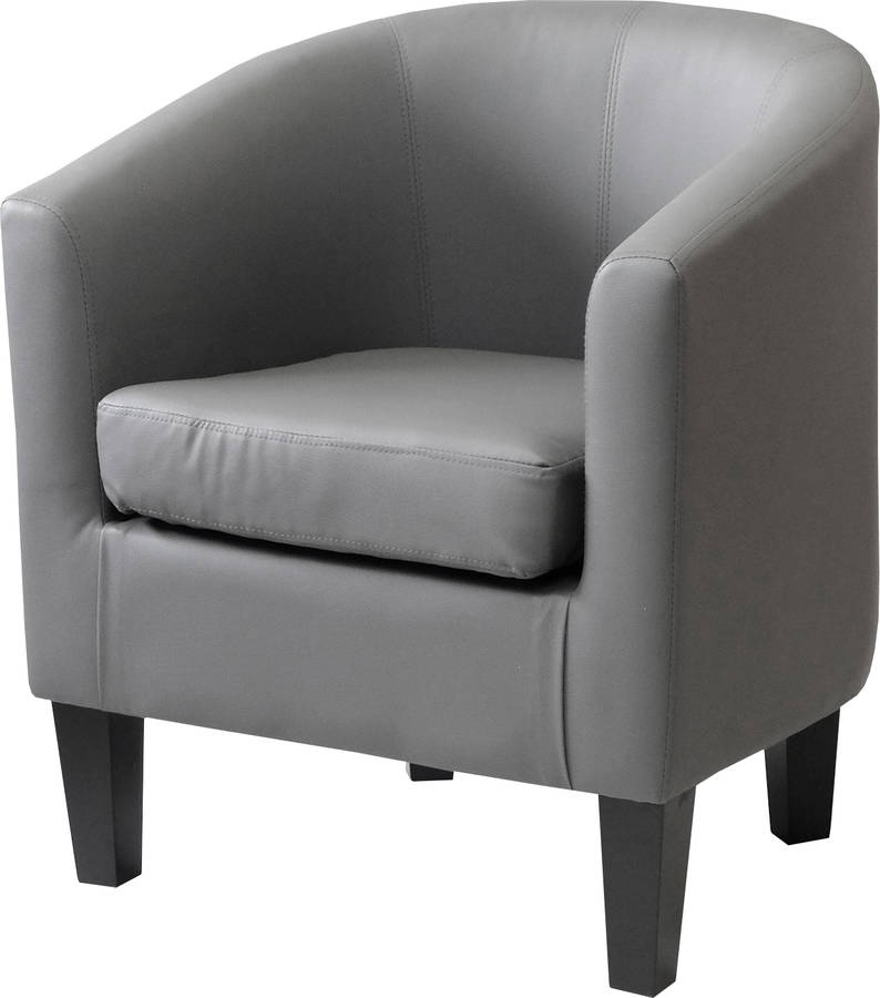 Sillón VENPRODIN Biko Gris (75x66x60 cm - Metal)