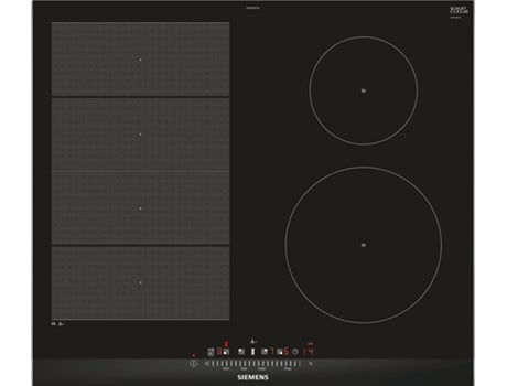 Placa de Inducción SIEMENS Ex675Fec1E Hobs (Eléctrico - Negro)