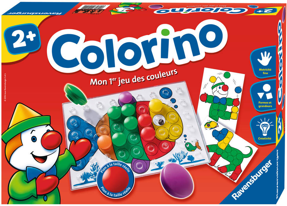 Ravensburger 24011 – juego educativo colorino colormodelo surtido juguete